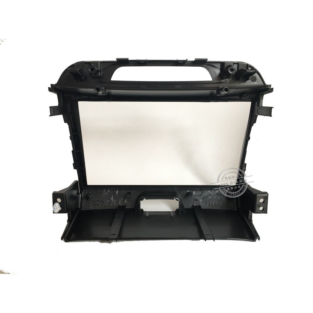 Marco de placa frontal de Radio de coche 2 Din HACTIVOL para KIA SPORTAGE R , panel de reproductor GPS DVD para coche, kit de montaje de panel, accesorio de coche