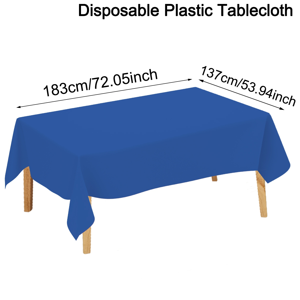 Tovaglia usa e getta in tinta unita, festa di compleanno, matrimonio, Natale, tovaglie rettangolari per la cucina di casa: Luce Verde / 680 ml