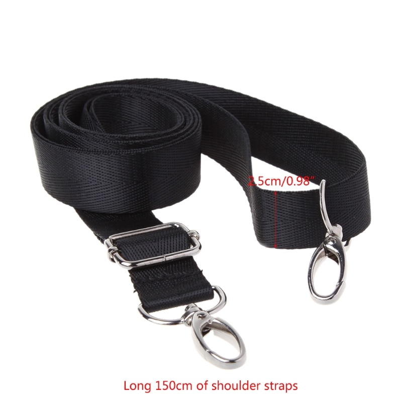 1 PC regulowana nylonowa saszetka robić paska na ramię torebka na zakupy Crossbody torba wymiana laptop posłaniec pasek od aparatu