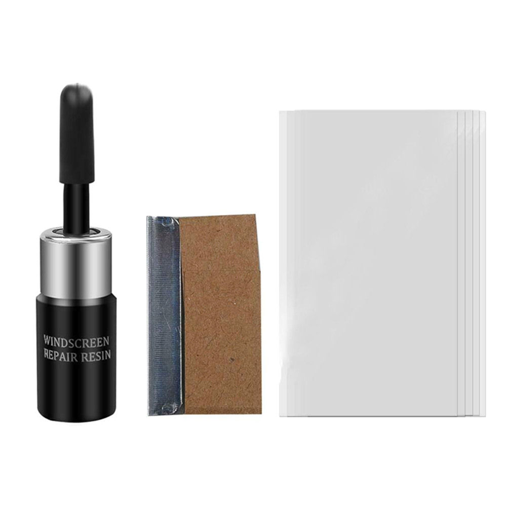 Bil forrude forrude glas reparation harpiks kit auto køretøj vindue fix værktøj reparation  j8 #3