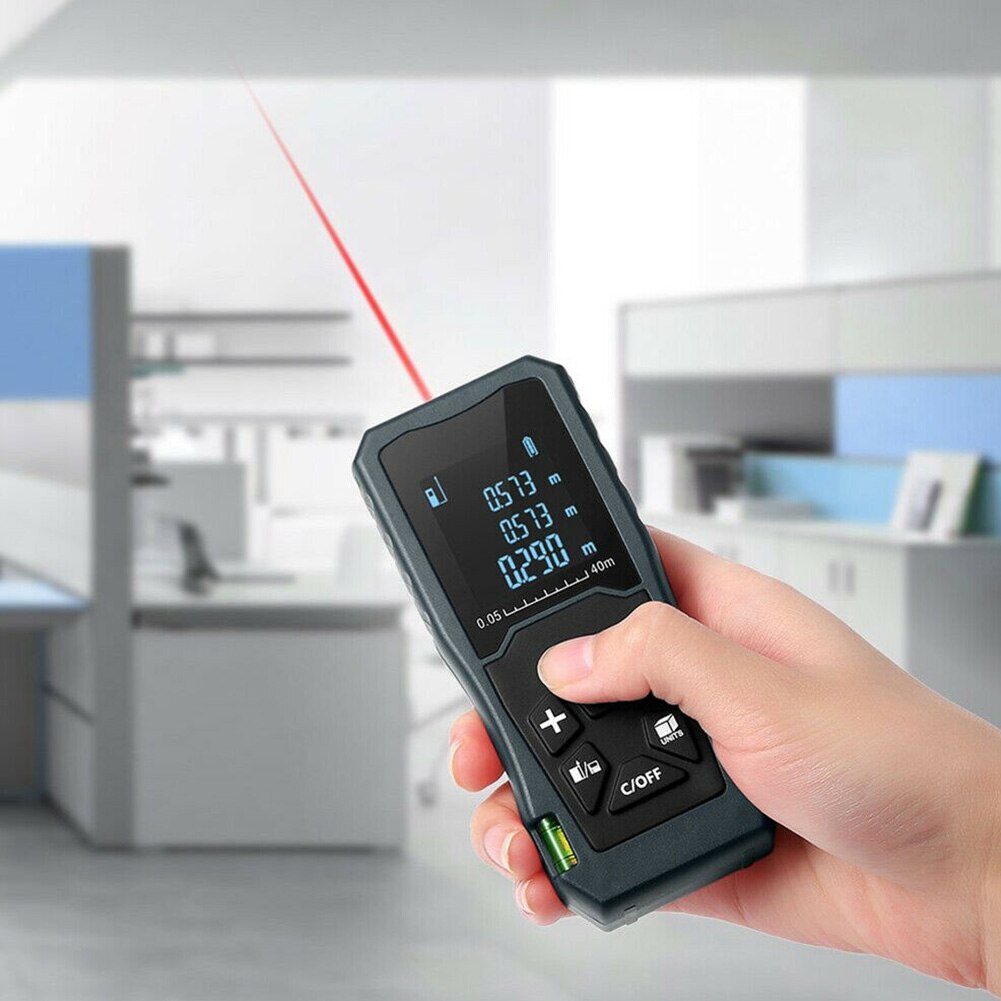 Measuring Digital Electrical Portable Tool Data Backlight LCD Display Tape Handheld Distance Meter Range Finder Accurate