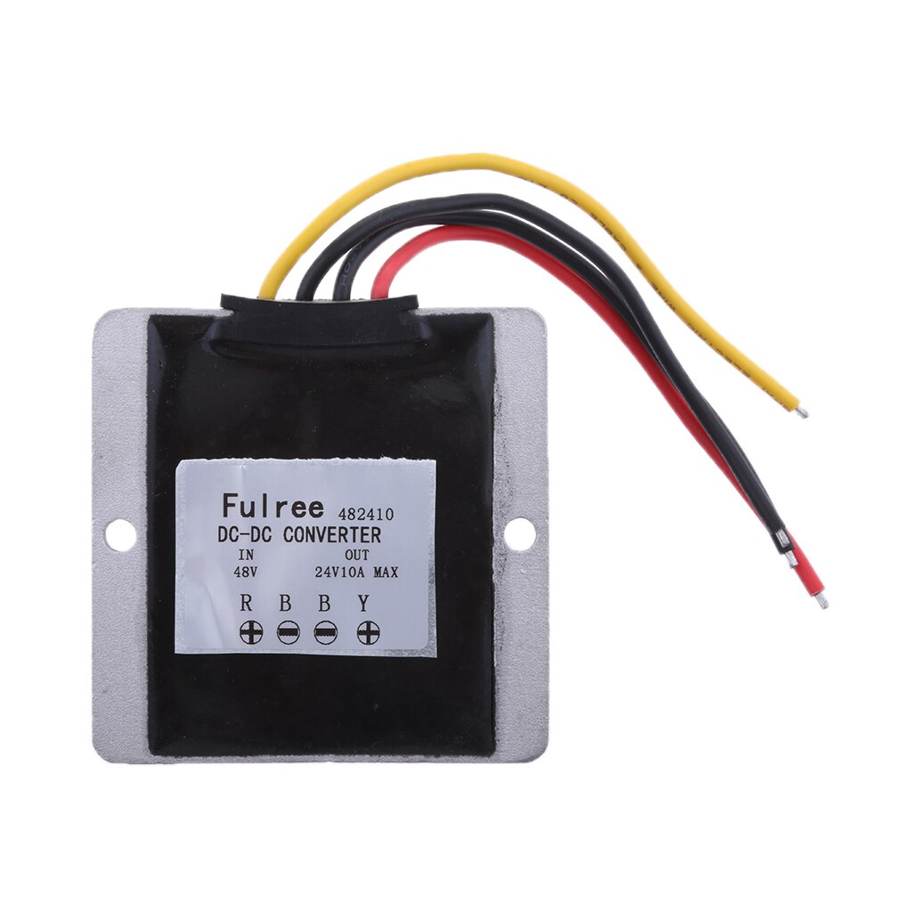 Waterproof DC/DC Converter 48V (30-60V) Step Down to 24V/10A 24V 10A 240W Power Supply Module