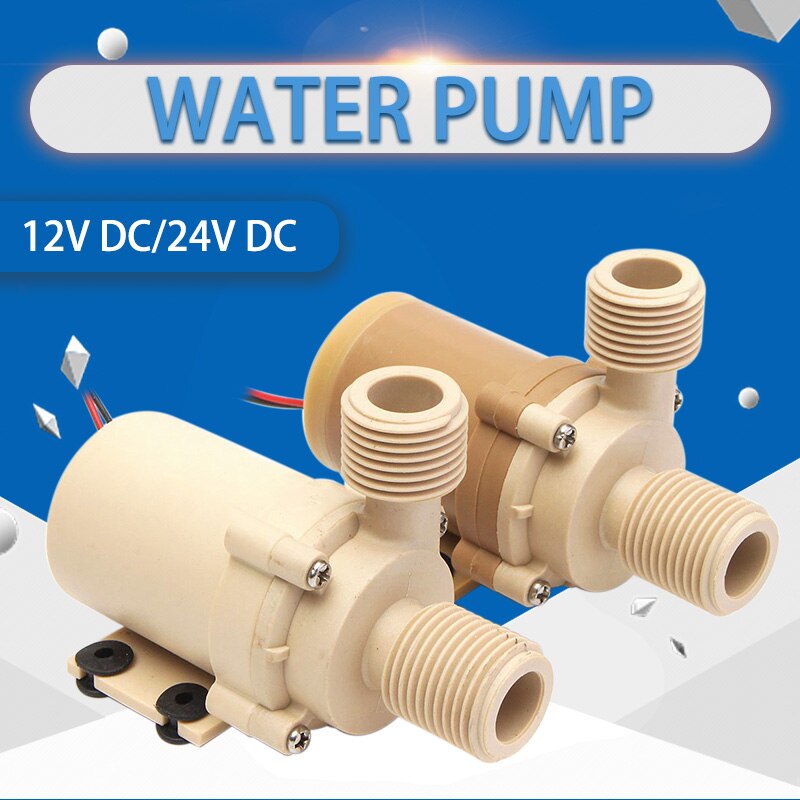 1 st solvattenpump  dc 12v/24v 5m st vattenborstlös motorcirkulationspump högtrycks-/livsmedelspump