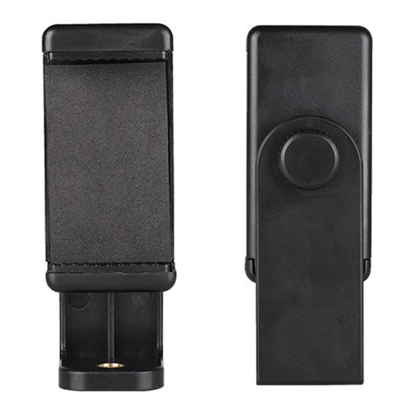 Stativfäste adapter mobiltelefon clipper hållare vertikalt stativ för smart stativ grad 360 för iphone för kameratelefon  w6 w 9