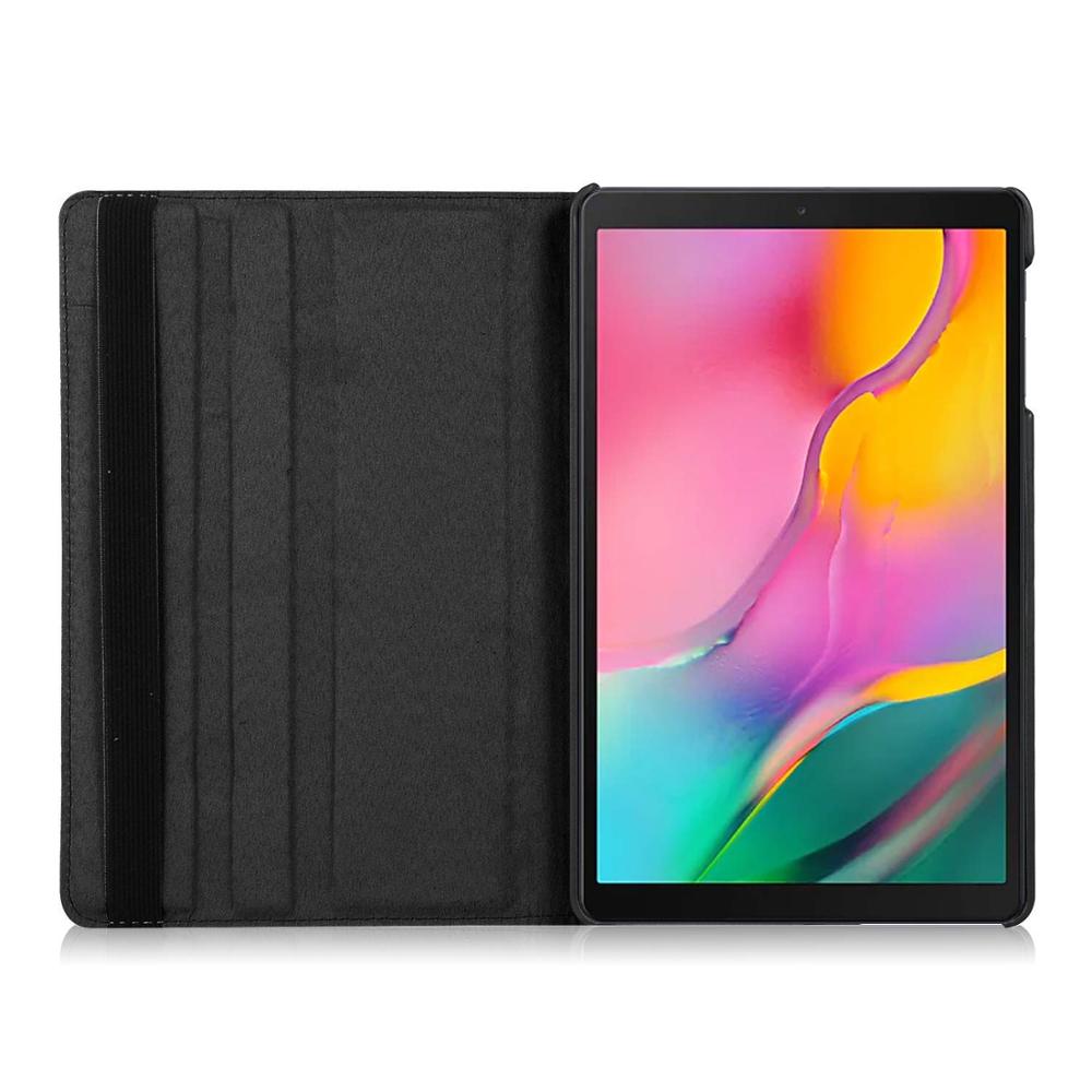 Voor samsung galaxy tab  s5e 10.5 hoes tablet sm -t720 sm-t725 10.5 '' 360 draaibare flip lederen standaard hoes met pen + film