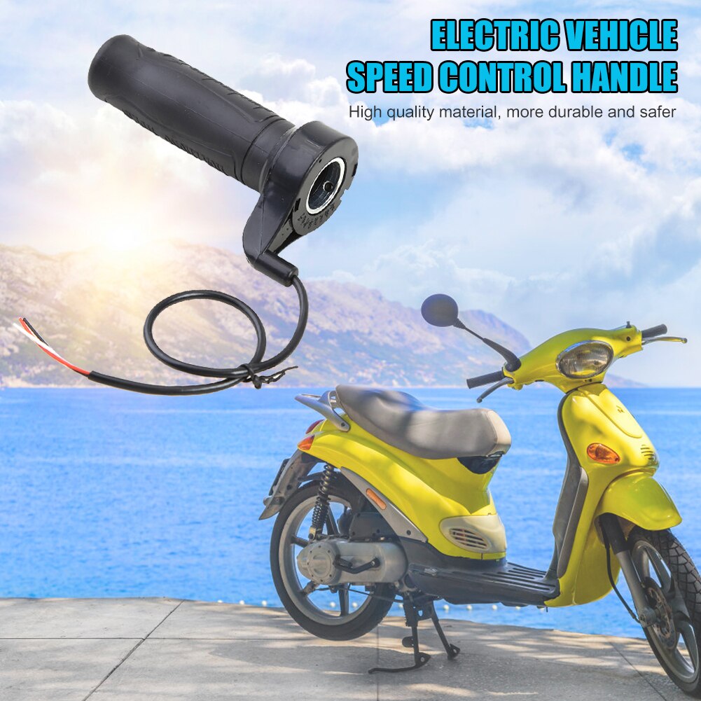 1 Stuks E-Bike Speed Control Stuur Zwart Elektrische Scooter Twist Fietsen Gashendel Scooter Accessoires