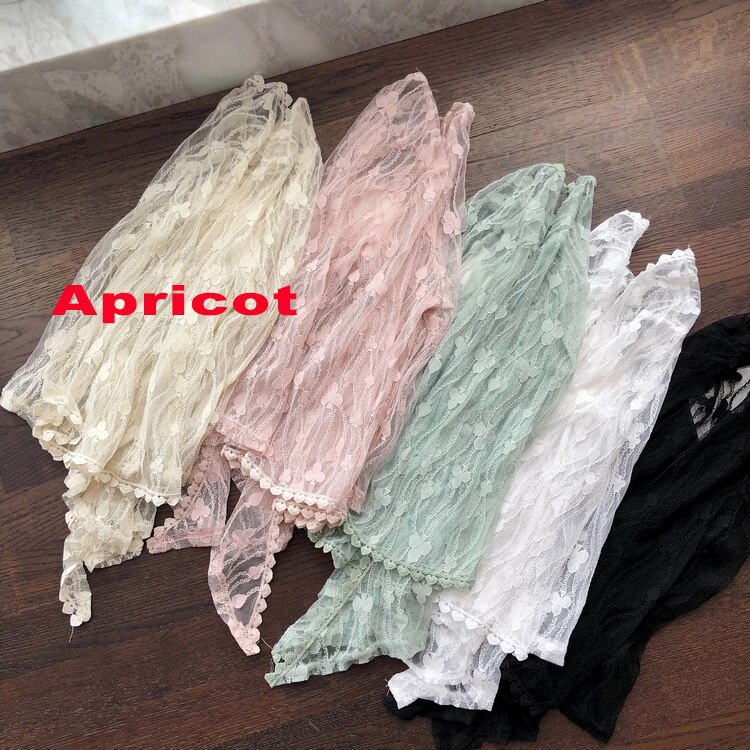 Apricot White Black Shrugs For Women Bolero Open Front Lace Bolero Cardigan Wraps Jacket For Wedding Party Dress Cape Cover Up: Apricot