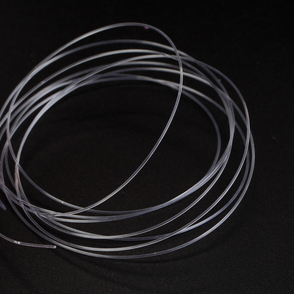 0.2-0.6mm White Fishing Line For Beads Wire Clear Non-Stretch Nylon String Beading Cord Thread For Jewelry Making Supply