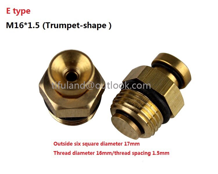 Inflatable Shaft Inflation Nozzle Pneumatic Shaft Nozzle Air Shaft Nozzle Air Expanding Shaft Valve: E type