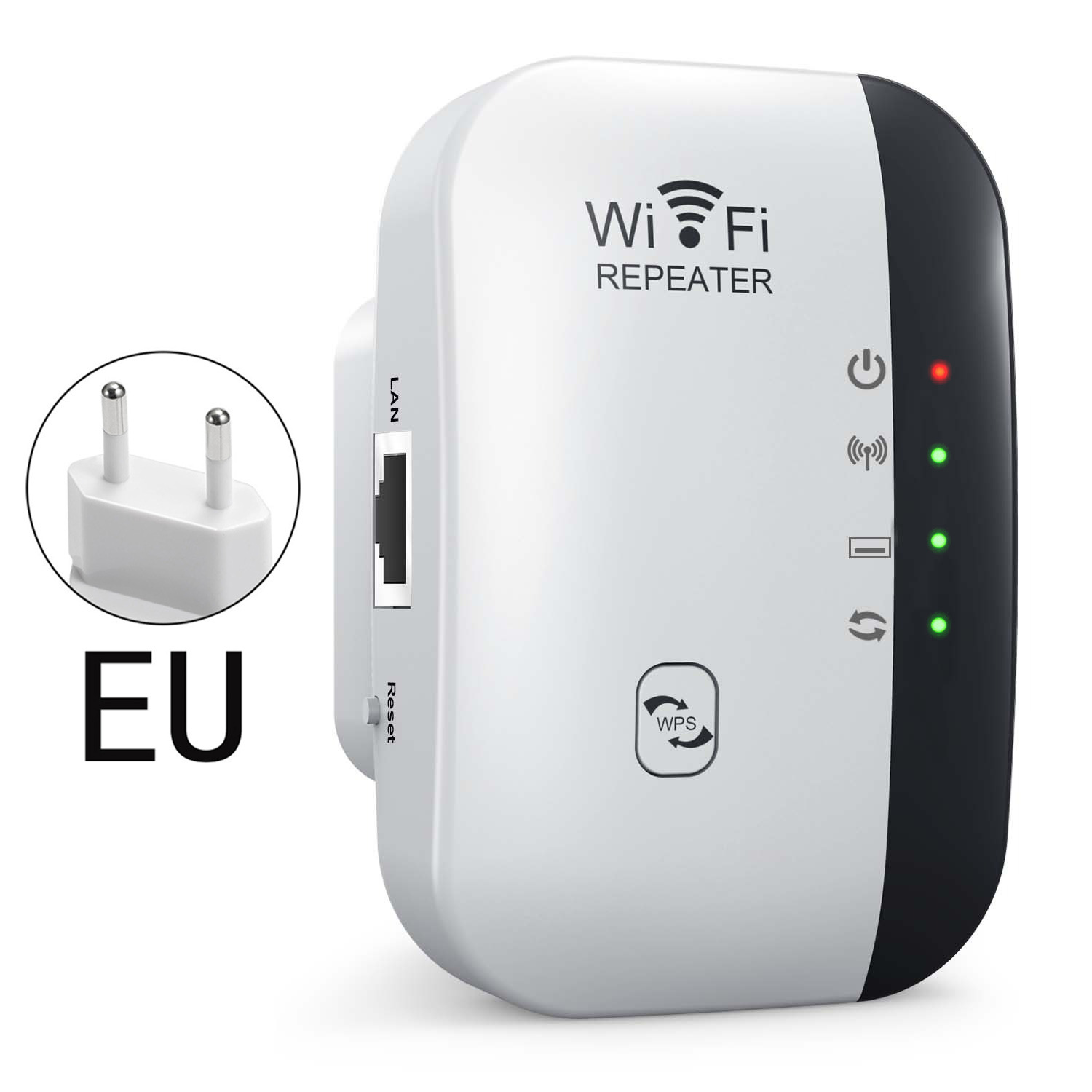 Heißer 300Mbps Wifi Extender Router Wireless WiFi Repeater Range Expander Wi-Fi Verstärker 802,11 N Signal Antennen Booster Repetidor: US-Stecker