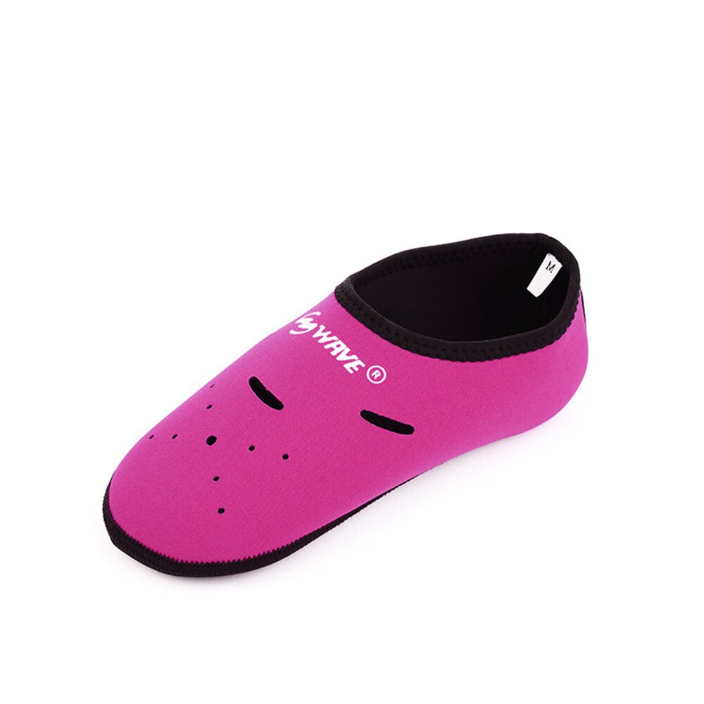 Profesjonalne neoprenowe skarpety nurkowe antypoślizgowe męskie i damskie pływanie Snorkeling skarpetki plażowe skarpety surfingowe przenośne płetwy skarpetki: Pink / S(33-35)