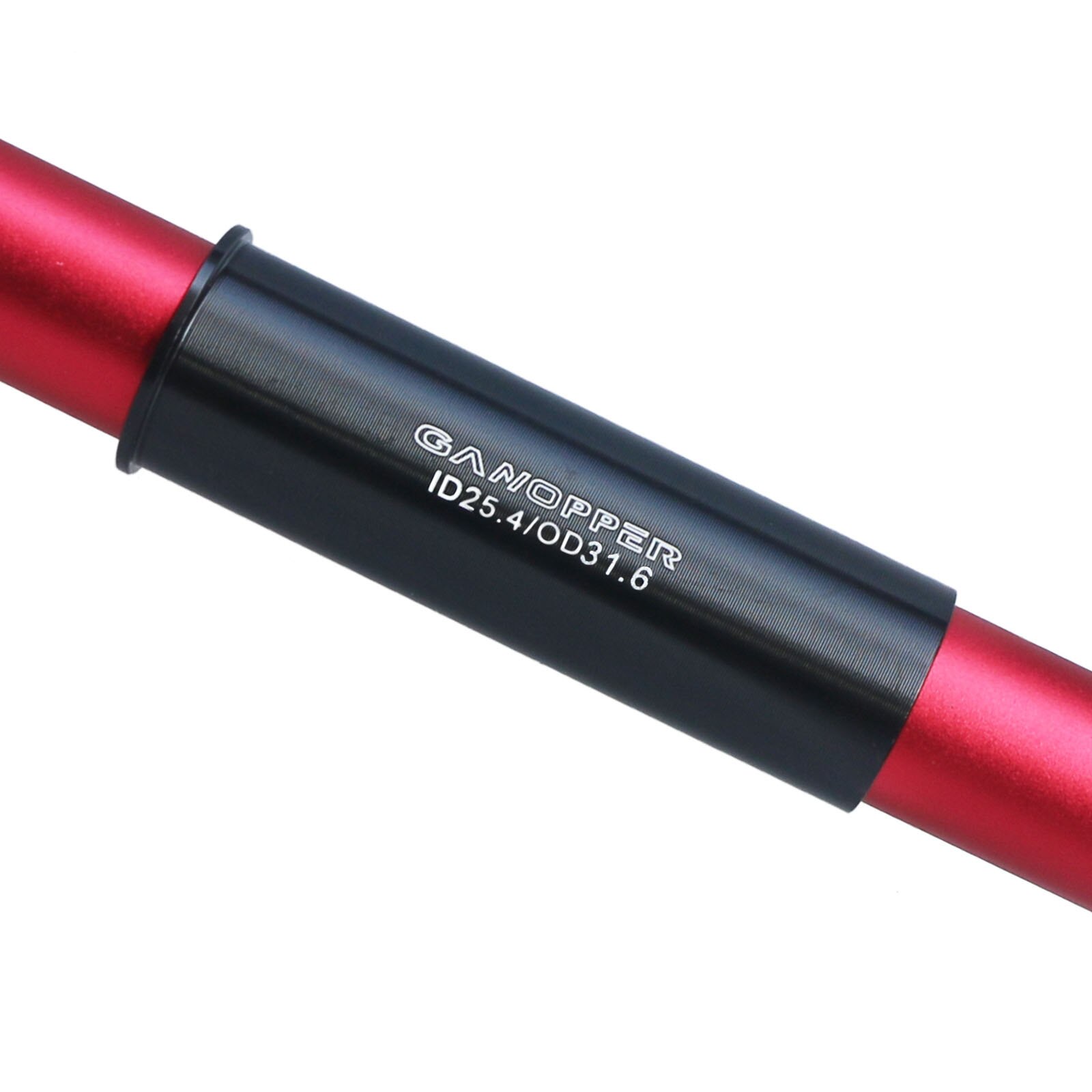 Adaptador de tubo de buje para tija de sillín de bicicleta, reductor de buje de conversión, 22,2/25,4, 27,2, 28,6, 30, 30,4, 30,9, 31,6, 31,8, 33,9, 34,9: 25.4 to 31.6