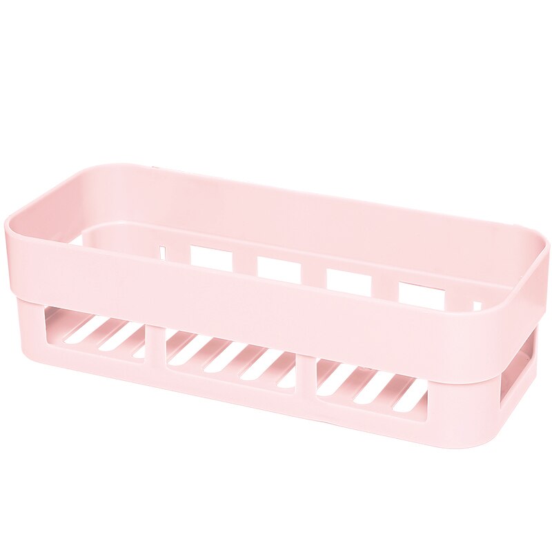 Bathroom Accessories Storage Shelf & Rack Waterproof Floating Shelf Home Decoration Kitchen Free Punching Wall Hanging H1148