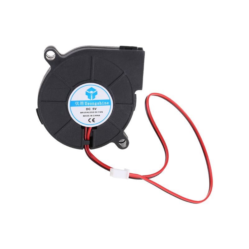 3D Drucker Lüfter 5015 50x50x15mm Kreisel Gebläse Fan 5V 12V 24V 2-Pin Bürstenlosen Kühlung Kühler Fan Neue: Rot