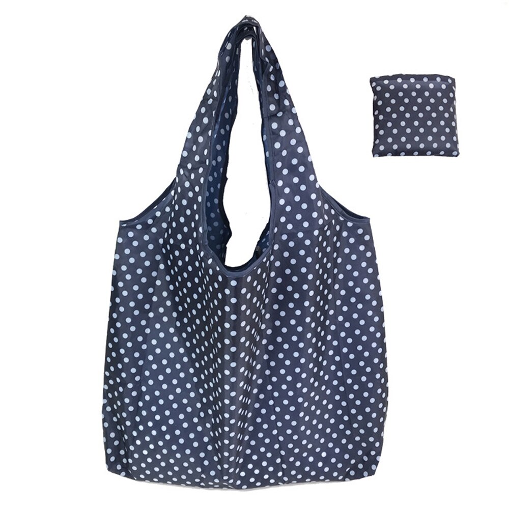Large Folding Reusable Shopping Bags For Groceries Eco-Friendly Tote Fruits Vegetables Storage HandBags Ladies Shoulder Bag: A4