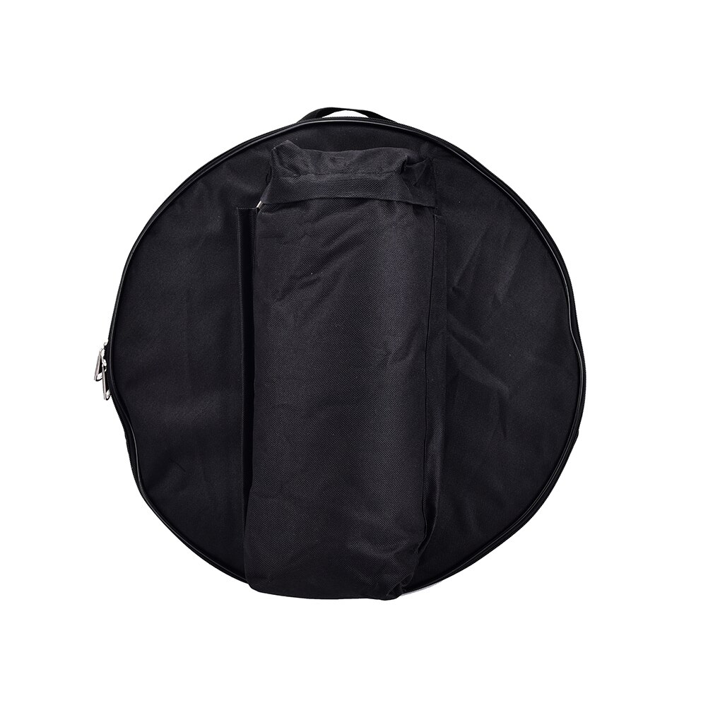 Durable Snare Drum Bag mochila con correa para el hombro bolsillos exteriores 44,5*17cm