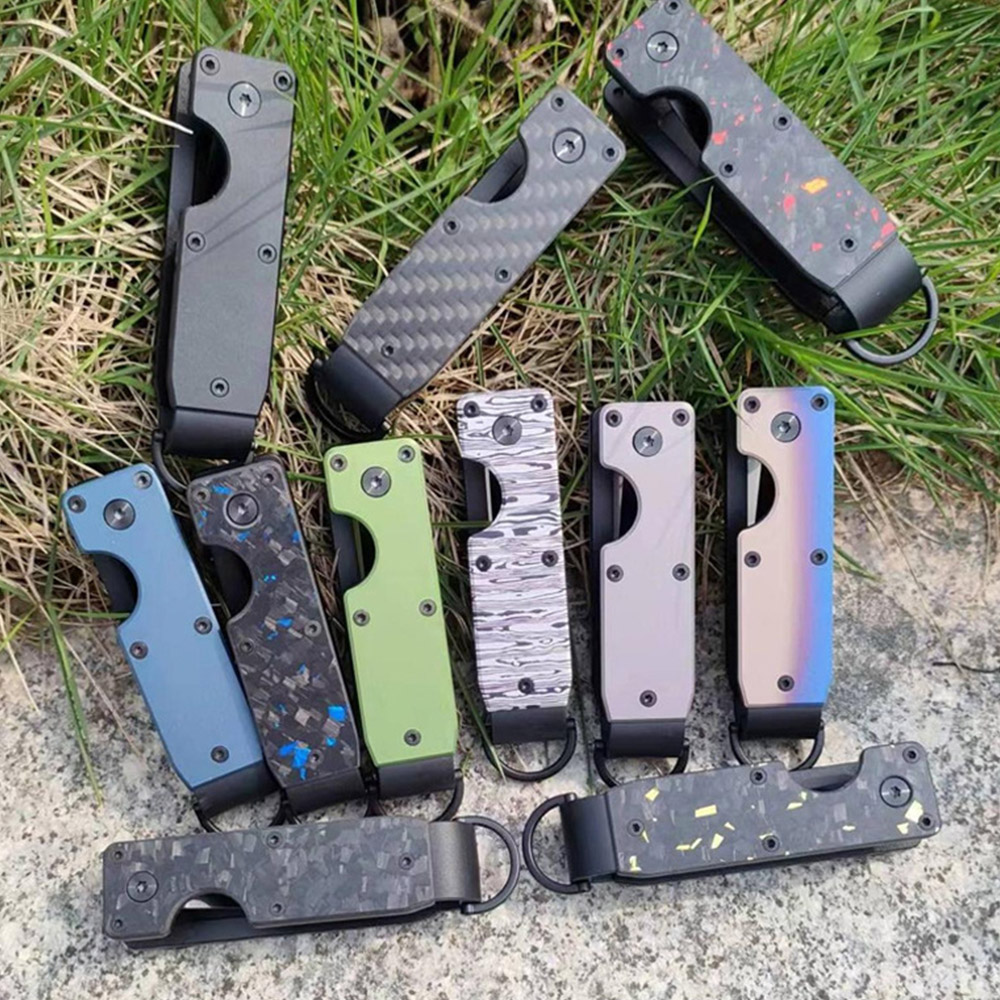 Organisateur de clés support Compact porte-clés en métal porte-clés minimaliste pour porte-clés sécurise 2-6 clés