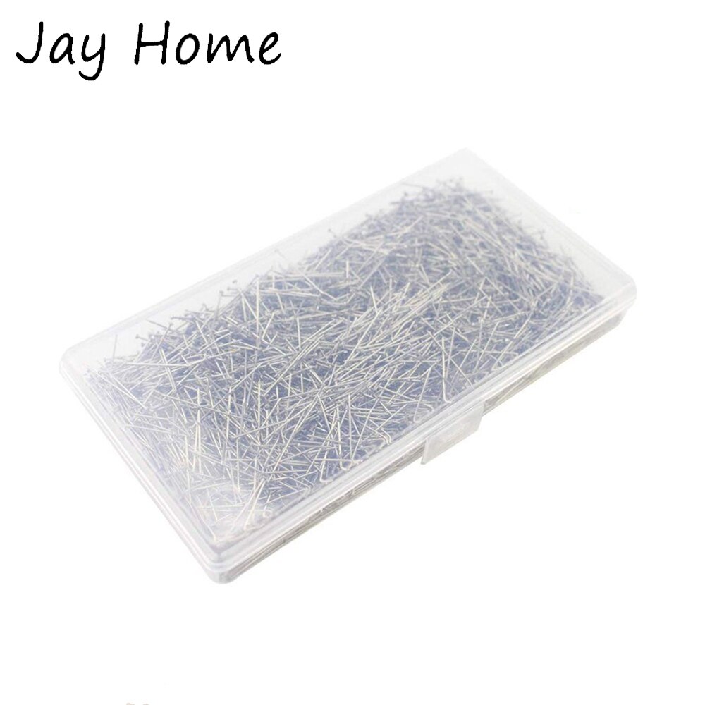 2000Pcs Naaien Pinnen 26Mm Head Pins Fijn Satijn Pin Straight Voor Naaister Sieraden Craft Naaien Projecten Diy Naaien levert