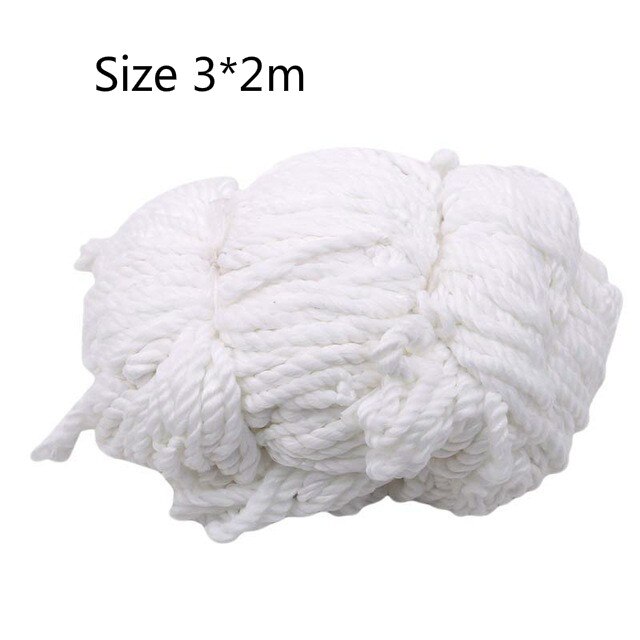 Pełnowymiarowa siatka piłkarska do piłki nożnej, słupek bramki, trening sportowy dla juniorów, 1,8 m x 1,2 m, 3 m x 2 m: YELLOW