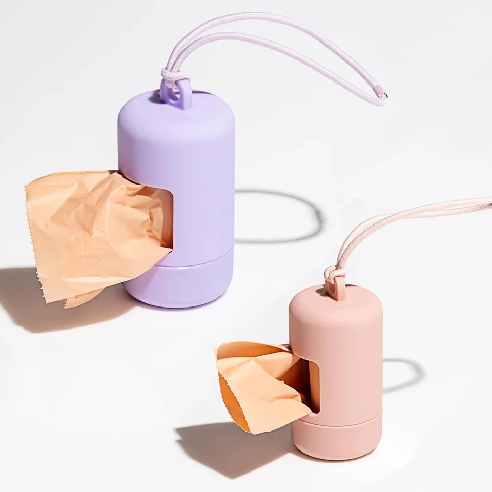 Porte-sac de merde pour chien, distributeur Portable de sacs de déchets pour animaux de compagnie, porte-déchets de luxe pour chien, distributeurs de fournitures de nettoyage