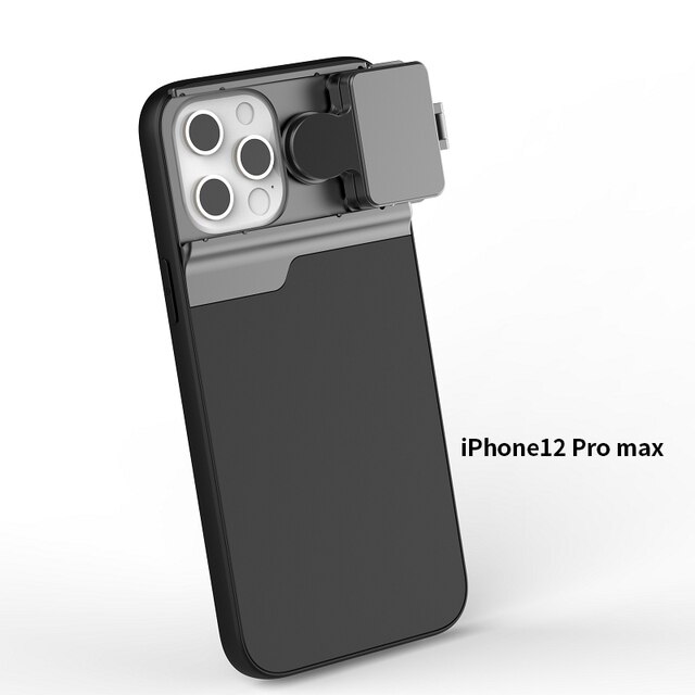 5 In 1 Telefoon Lens Kit 20X 25X Super Macro Lens Cpl Fisheye 2X Telelens Case Voor Iphone 12 pro Max/11 Pro Max Mini: For iPhone12 Pro Max