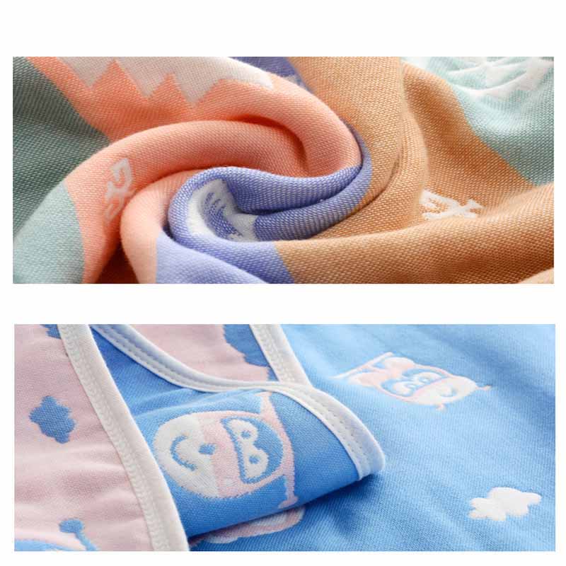 Gasa suave, hidroscopicidad rápida, toallas para bebés, manta para dormir para recién nacidos, colcha, manta para recién nacidos