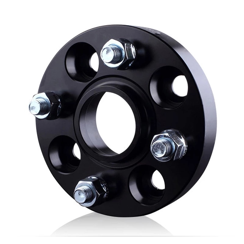 Espaçadores de roda de alumínio 4x100 com flange para renault clio, 60.1mm, adaptador para espaçador de roda de alumínio, 15/20/25/30mm