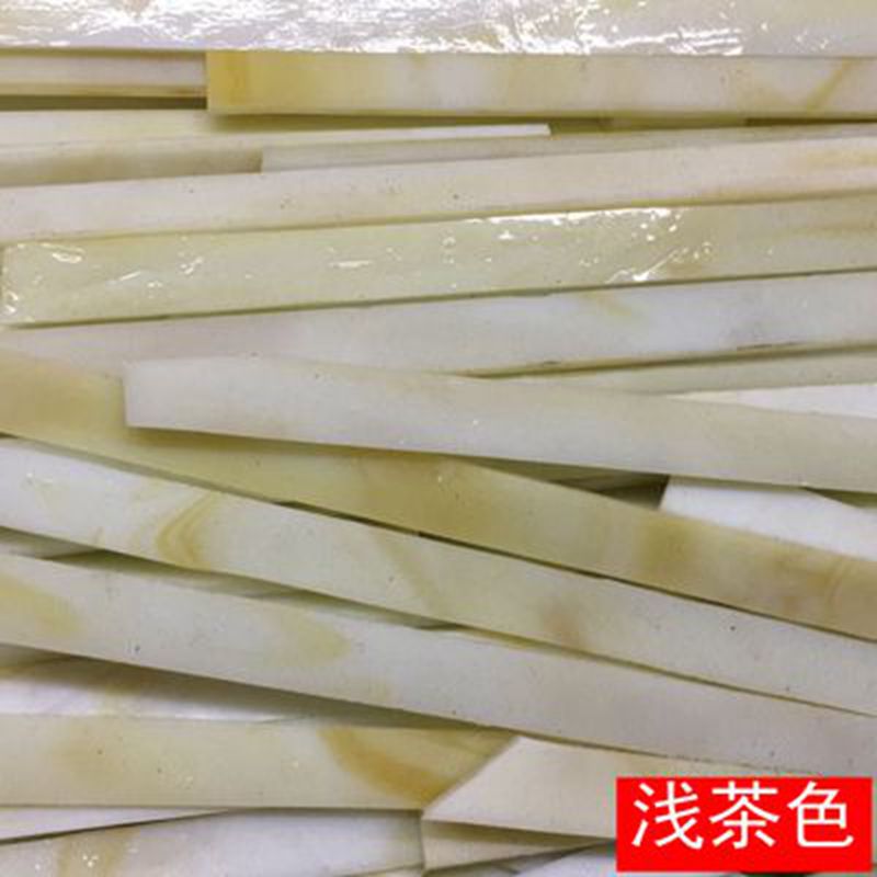 200g DIY Multicolor Mosaic Inlay Tiles Wall Handmade Materials Glass Long Mosaic Piece Regular Collage Craft ZXY9821: Color 4