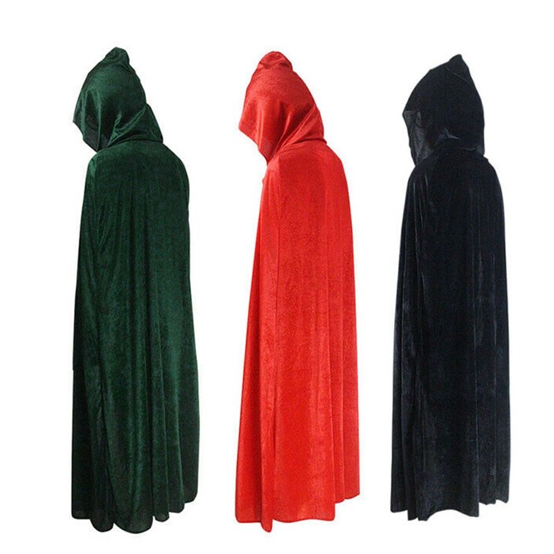 Gothic Losse Hooded Mantel Elf Carnaval Halloween Mantels Capes Kids Gewaad Speelgoed Grim Reaper Party Dress Up