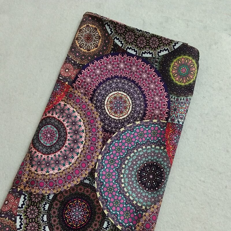 Cotton Fabric Various Color Geometry flower Brilliant constel Heart Cartoon Sewing Cloth Dress Clothing Textile Tissue Patchwork