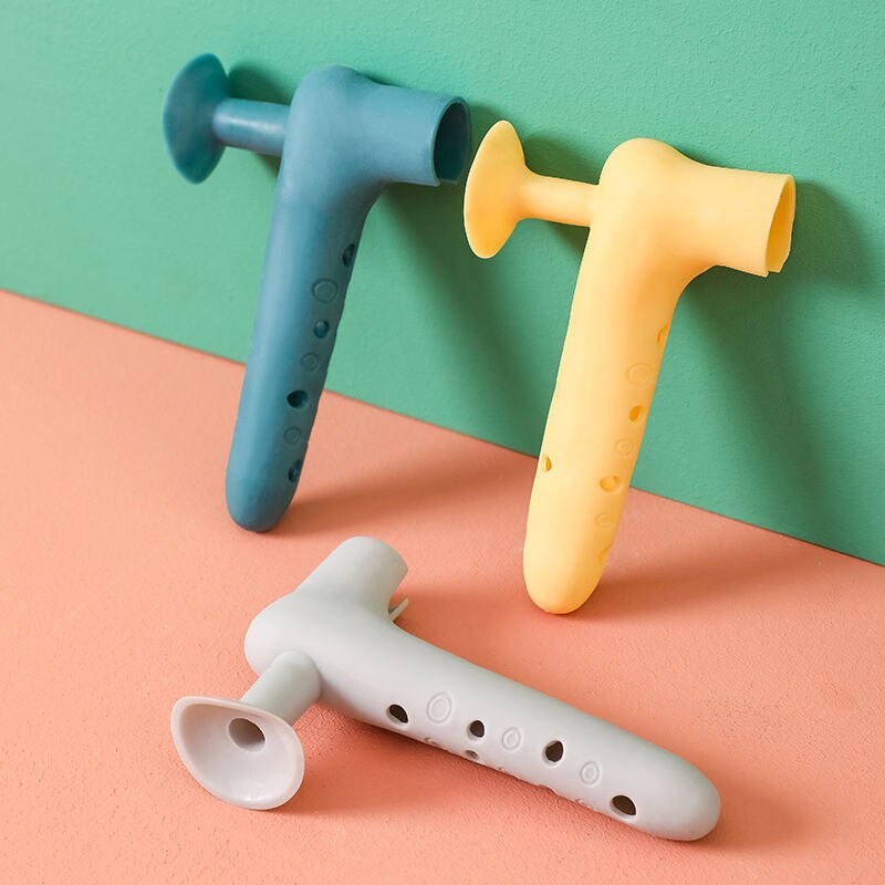 Thickened Door Handle Protector Bedroom Bump Proof Bathroom Punch-Free Silicone Collision Pad Suction Door Stopper