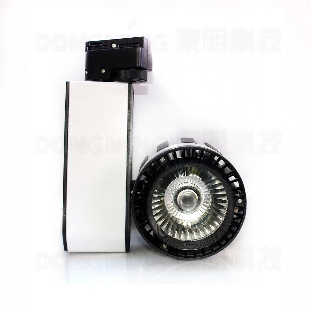 nouveauté lumière de piste pendante haute puissance 30 w cob a mené la lumière de voie, lumières de voie économiseuses d'énergie, lumière de rail de voie de AC85-265V