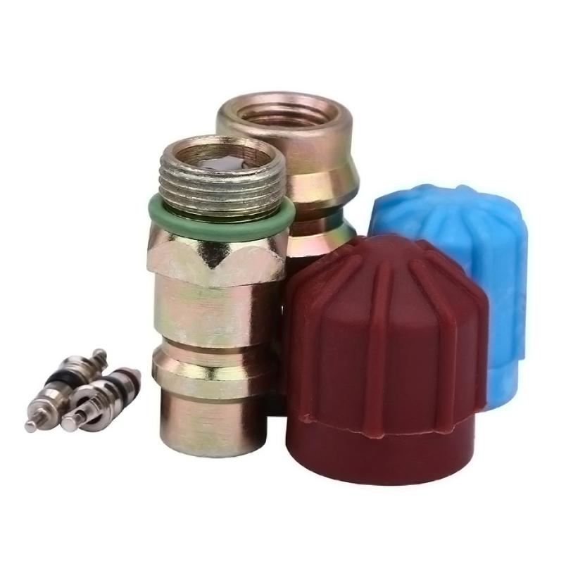 Componenten AC A/C Systeem Cap & Valve Cores Santech Rapid Seal Kit Airco-service z1012 5up