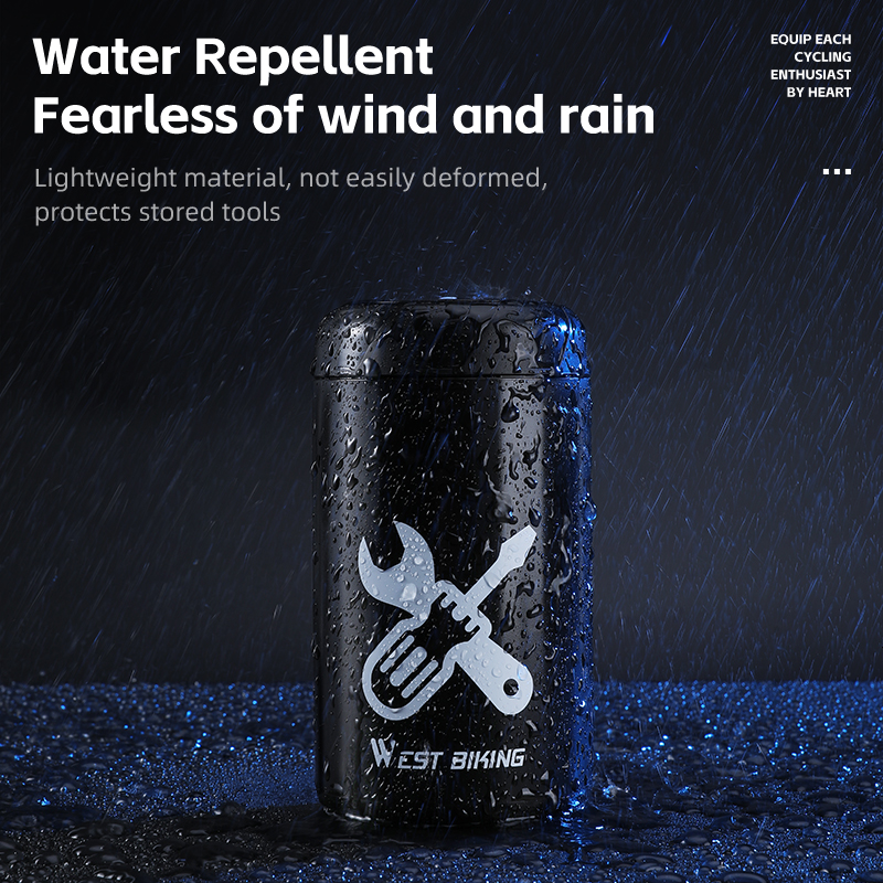 West biking cykel vattenflaskhållare racercykel flaskhållare med cykel reparationsverktyg kapsellåda cykel vattenkokare ramutrustning