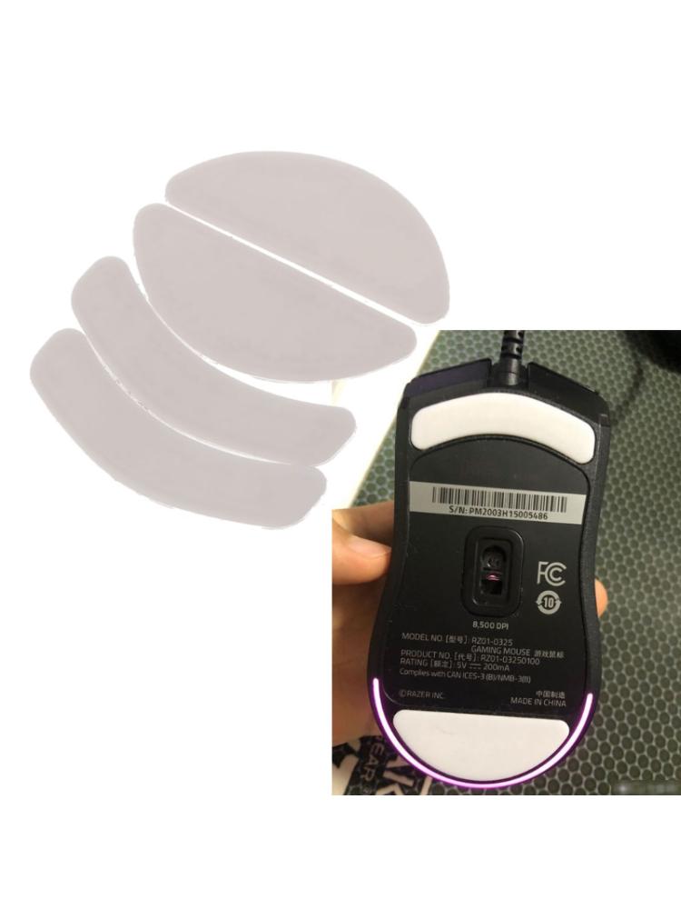 Tiger Gaming Mouse Feet Mouse Skate For Razer Viper Mini Mouse White Curve Edge