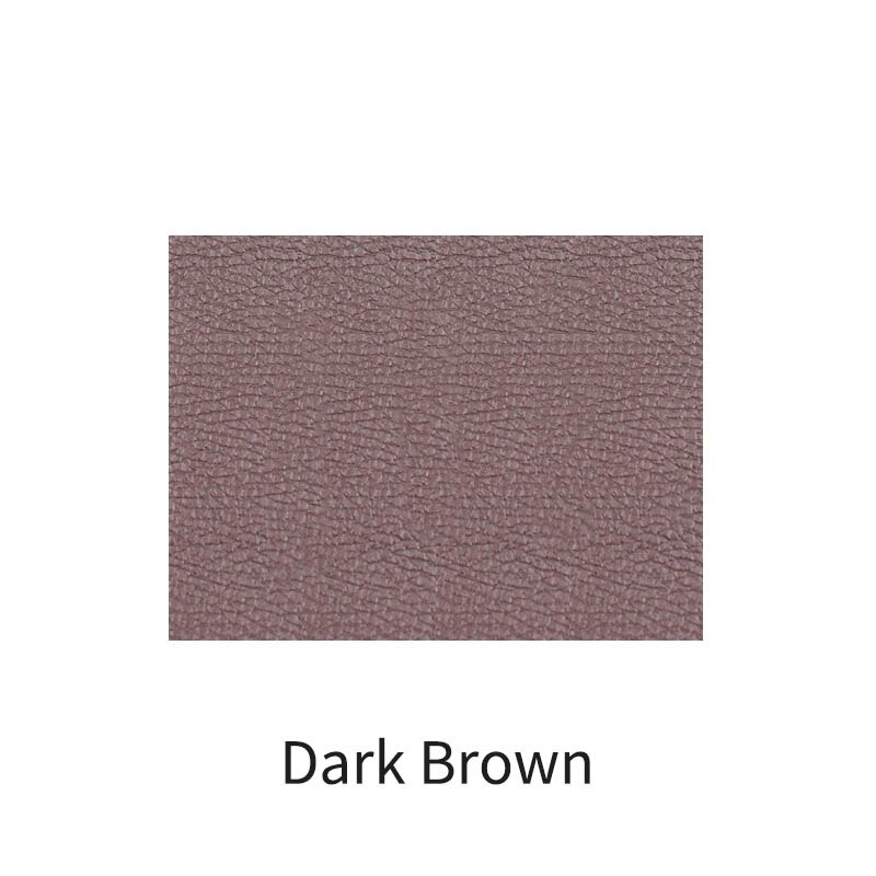 Autocollant en tissu | Simili cuir imperméable, auto-adhésif Durable, lavable, 10cm * 20cm, patchs pour réparation de canapé, 1 pièce: Dark Brown