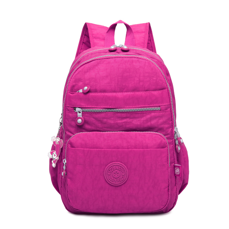 TEGAOTE , Mochila para chicas adolescentes, Kipled, mochilas de nailon, Mochila femenina, Mochila de viaje para mujer, Mochila escolar, bolsa para mujer: 5