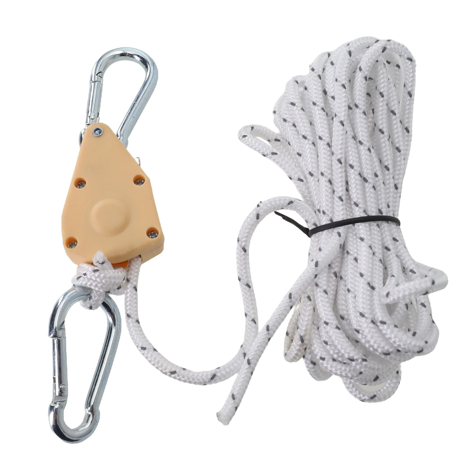 1pc 4M Camping Rope Quick Setup Outdoor Guy Lines Adjustable Tent Tie Downs Rope Hanger For Canopy Kayak Canoe Grow Light