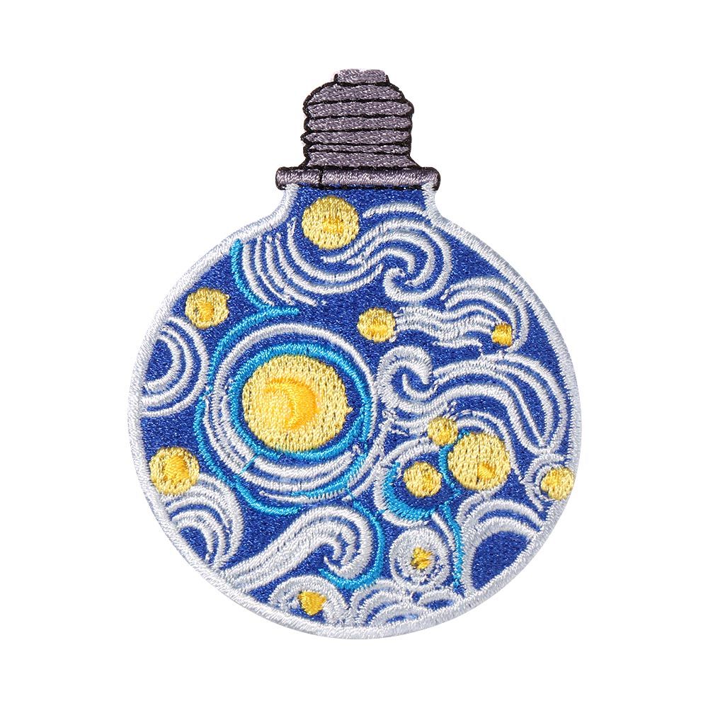 Sewing Clothing Heart Rainbow Whale Clothes Sticker Embroidery Patches Iron On Patch Moon: 2