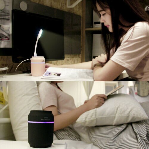 USB Electric Air Diffuser Aroma Cool Mist Oil Humidifier Night Light Up Relaxing Defuser Purifier LED Night light Office Home