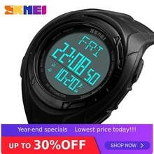 Skmei 1315 heren stappenteller sporthorloge calorieënteller waterdicht digitaal polshorloge el licht