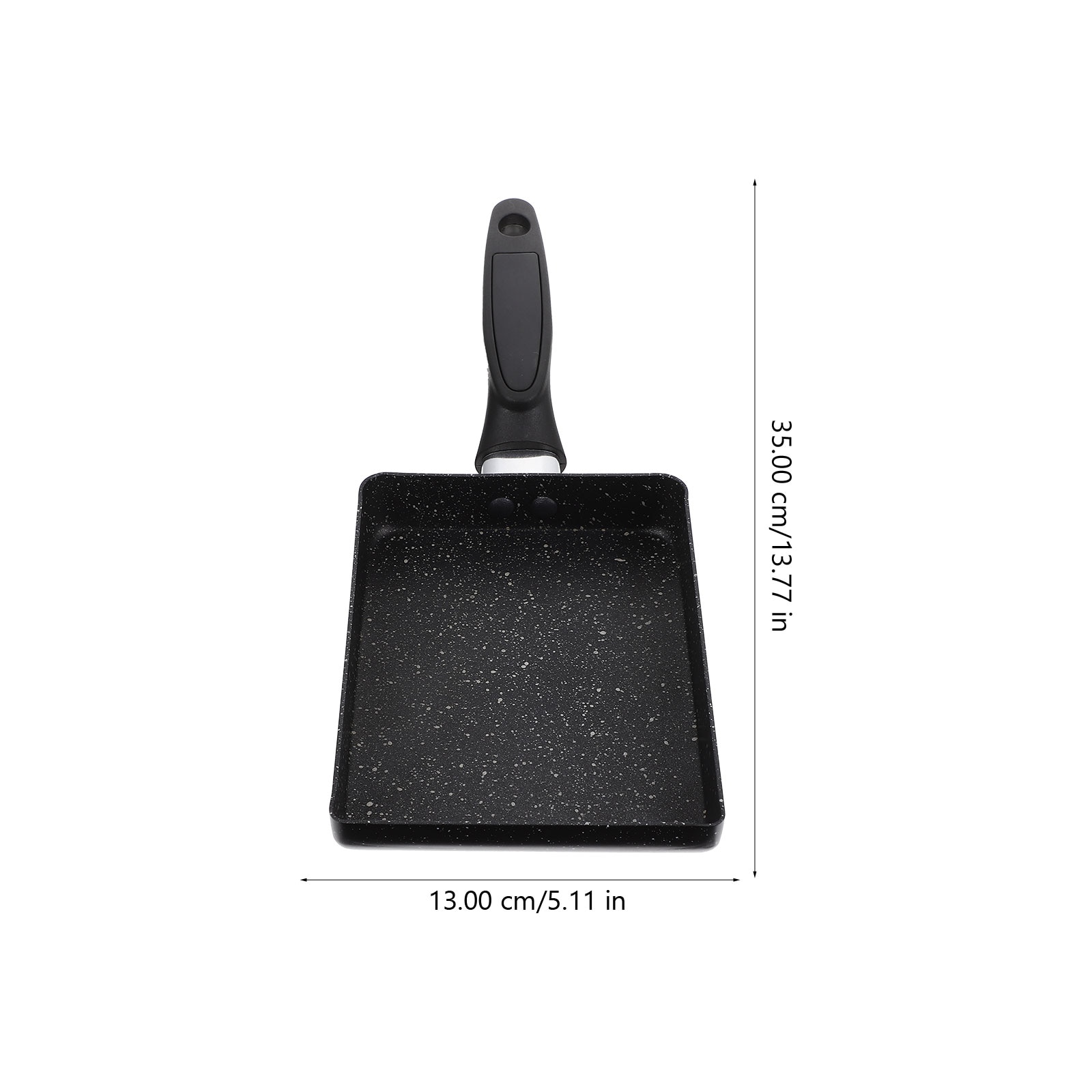 Japanese Square Skillet Pan Japanese Style Tamagoyaki Pan Kitchen Non Stick Frying Pan