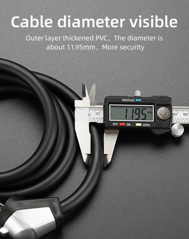 Bike Lock Bicycle Cipher Lock 1.5m 1.2m Luminescence Anti-theft Lock 4-digit Password Lock Farewell Key Bicycle Accessories