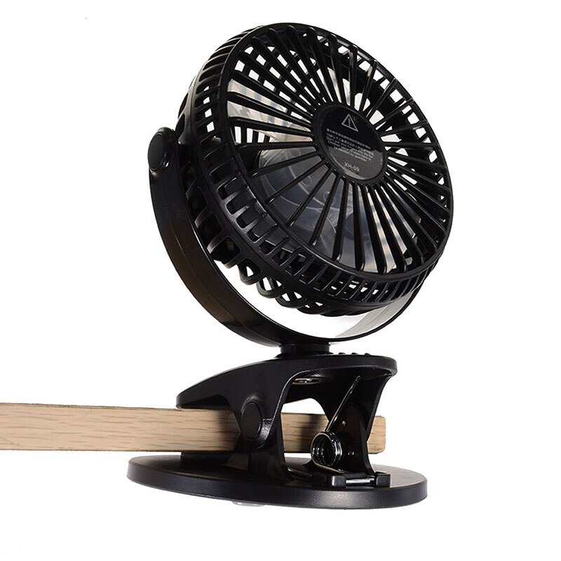Draagbare Kleine Desk Usb 4 Blades Cooler Cooling Fan Usb Mini Fans Bediening Super Mute Stille Climp Clip Op Fan