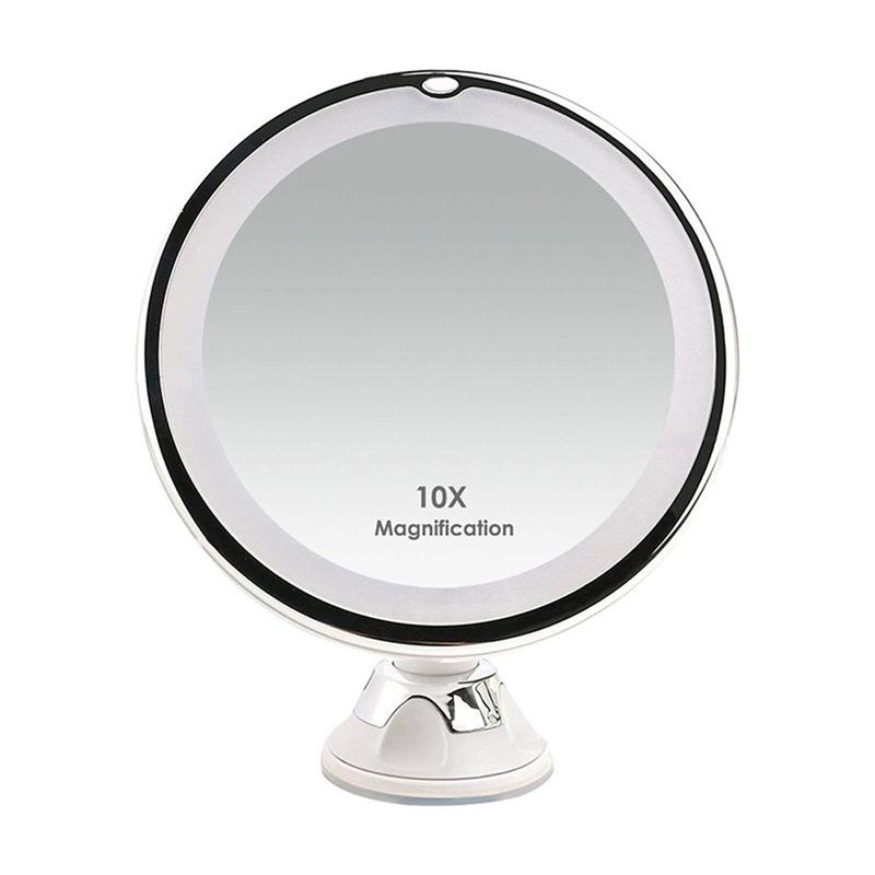 Led Vanity Makeup Mirror Light 360 Degree Rotation Hollywood Style Kit for Cosmetic Dressing Table Lighted USB Adjustable Bulbs: LED makeup mirror
