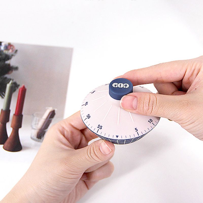 Cute Kitchenware Shape Mechanical Kitchen Timer Loud 60 Minutes Time Interval Cooking Timer Reminder Alarm Time Manager Stopwatc