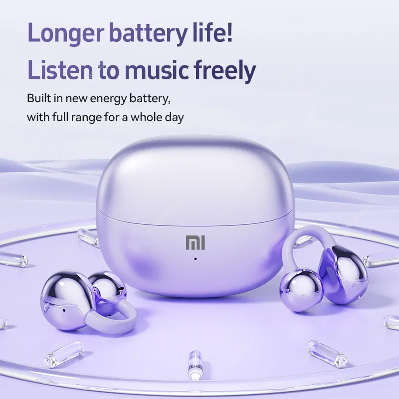 Auricolari Bluetooth con clip auricolari Xiaomi Cuffie wireless a orecchio aperto a conduzione ossea di alta qualità alla moda per prestazioni sportive