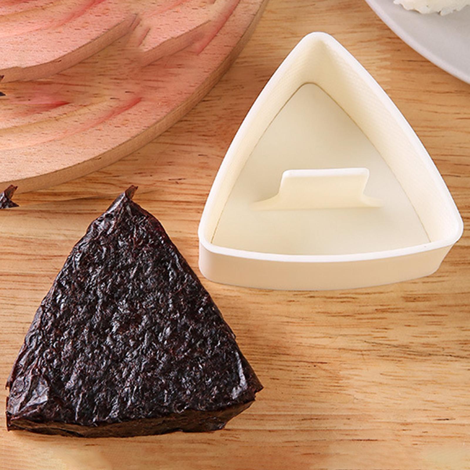 Sushi Mold Triangle Mould Onigiri Rice Ball Food Press Triangular Sushi Maker Mold Sushi Kit Kitchen Bento Rice Balls Accessory