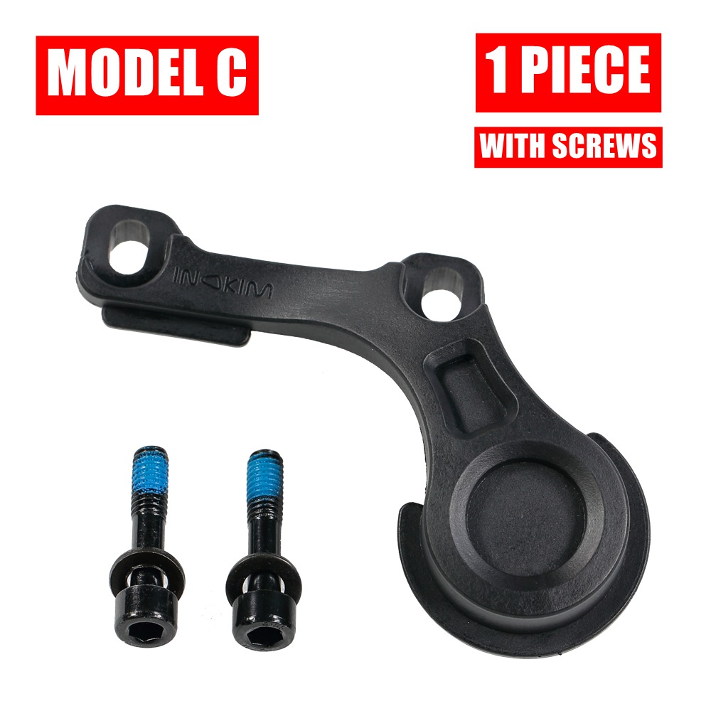 Cubierta de sellado de brazo oscilante para patinete eléctrico INOKIM OXO, enchufe para bloquear el orificio del eje del Motor y la junta del Protector de cable del cubierta y del cuello: Rojo