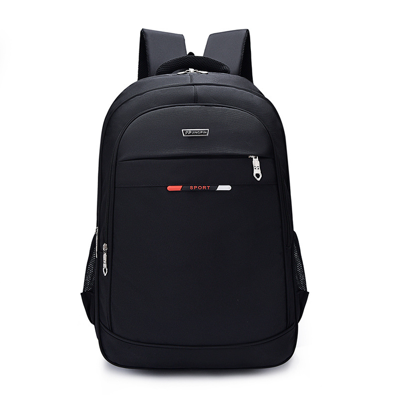 Large Capacity Men Backpack School Bags for Teenage Boys University Student High School Backpack Travel Casual Preppy Style: Red